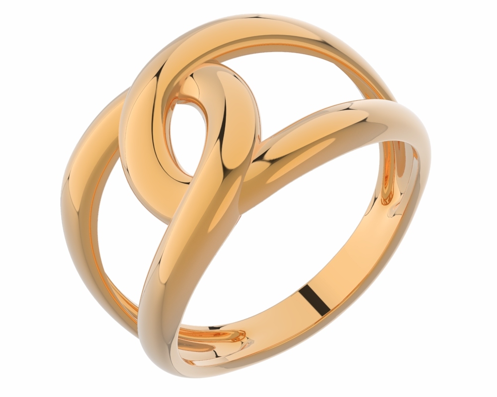Золотое кольцо без вставок  2,85 г
